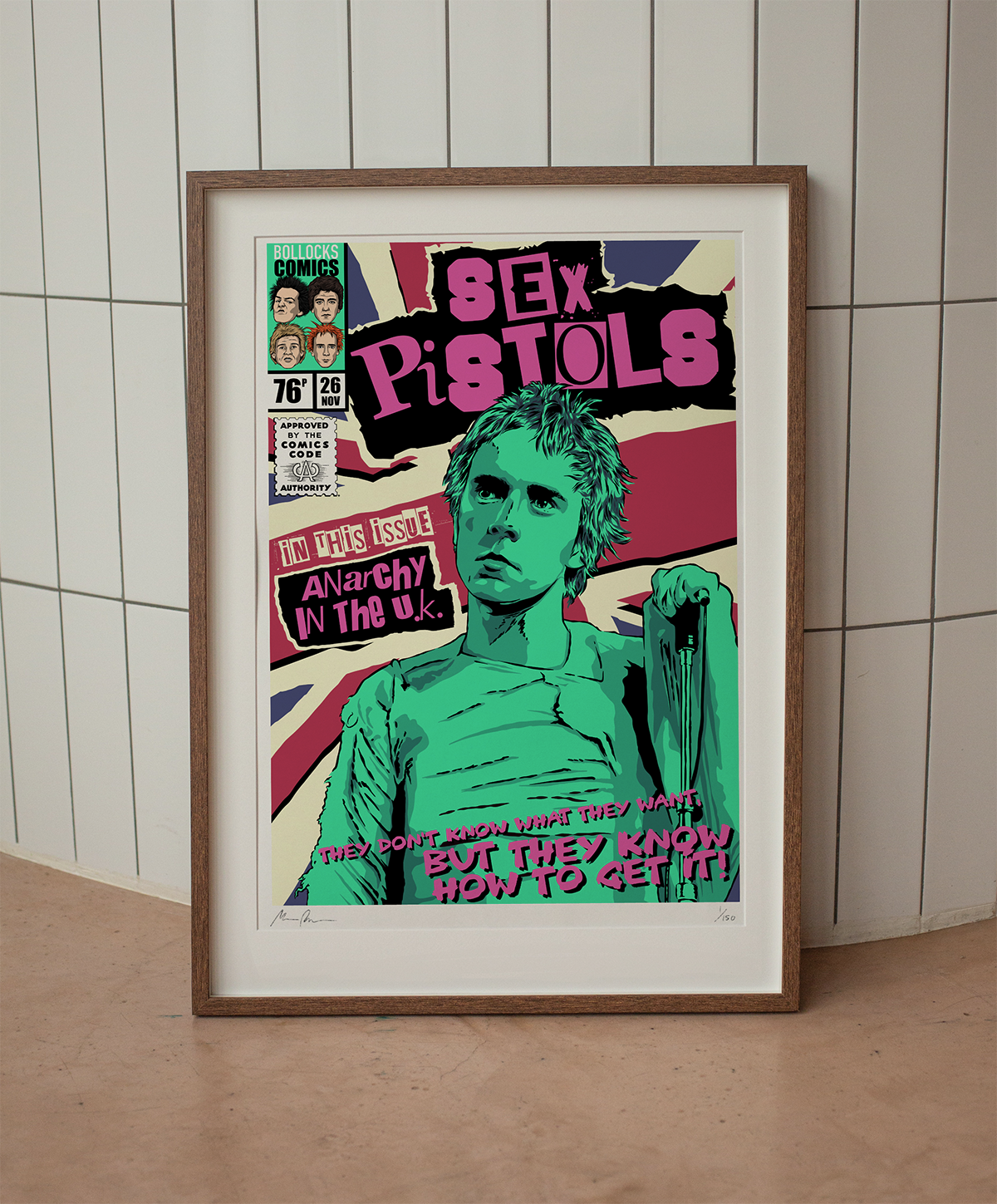 Anarchy In The U.K. (Limited Edition Print) — Stuff By Mark